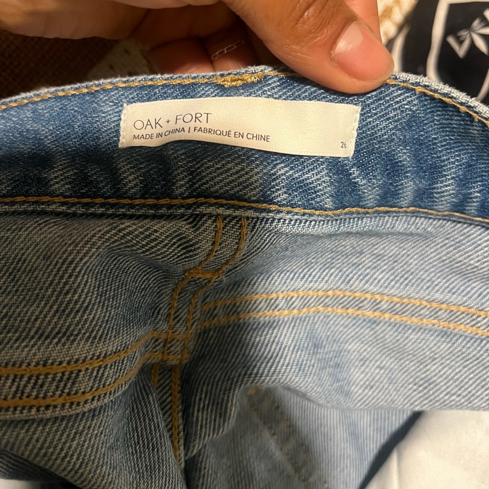 Super high rise jeans